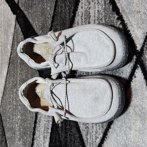 HEYDUDE WENDY STONE GREY SNEAKERS SIZE 8